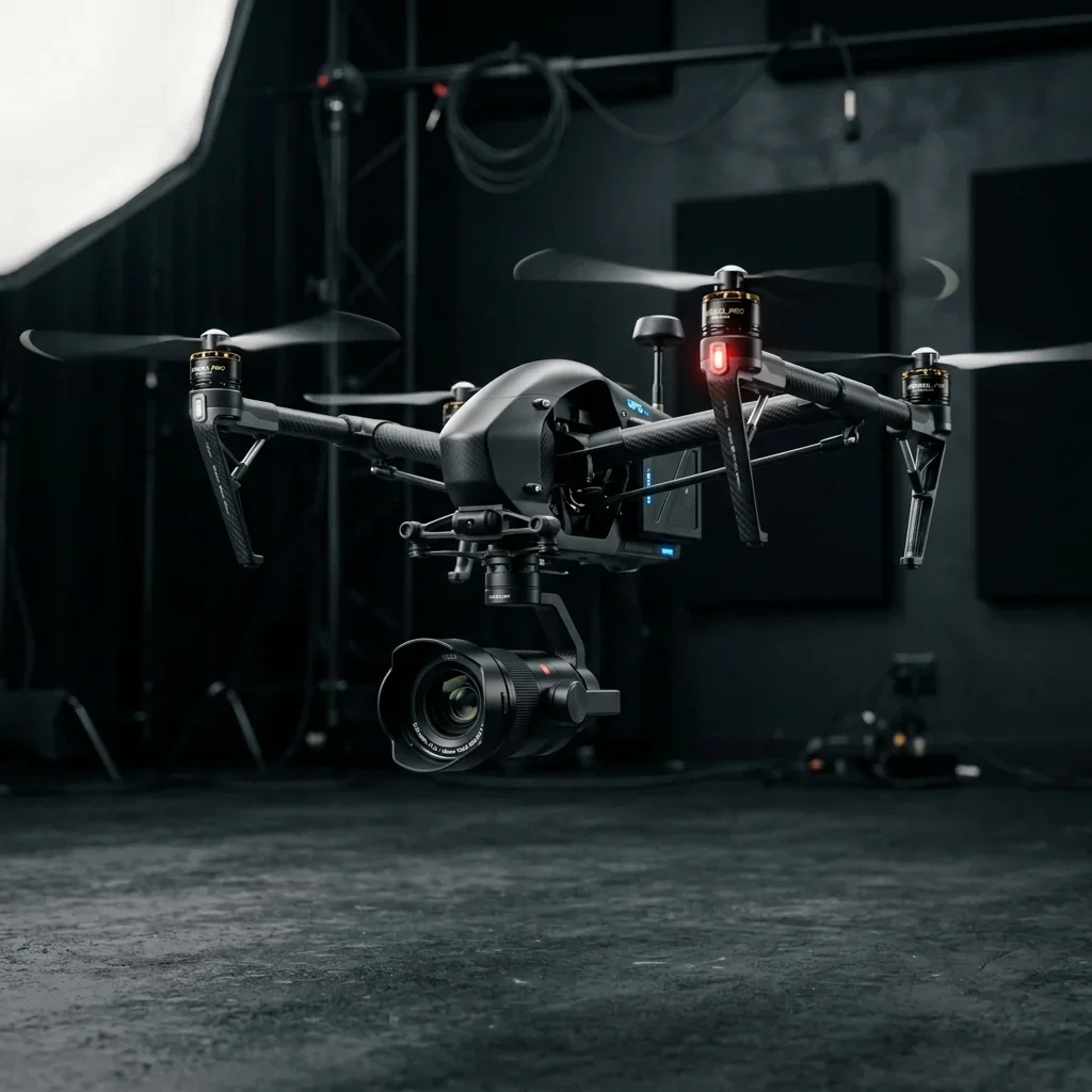 Drone Chase Scene in Al Qudra